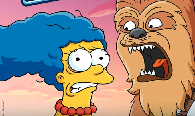  Star Wars y los Simpson se unen para un especial del Día de las madres
